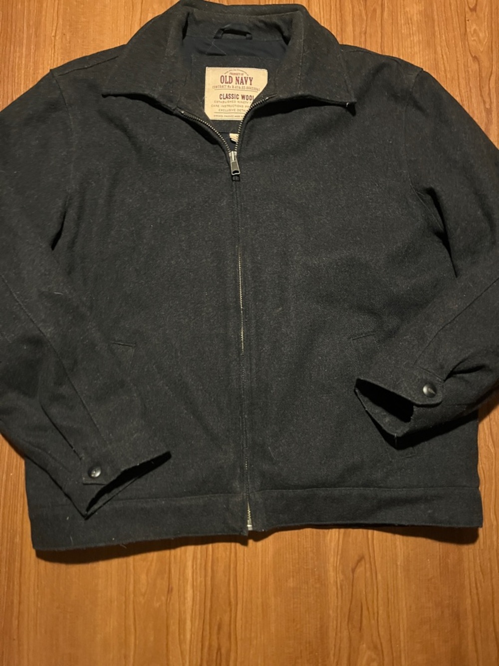 3/$15. Men’s Old Navy Wool jacket L